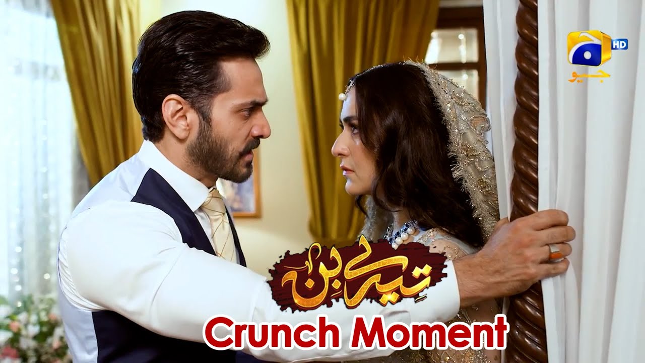 Tere Bin | Yumna Zaidi - Wahaj Ali | Episode 48 | Crunch Moment 02