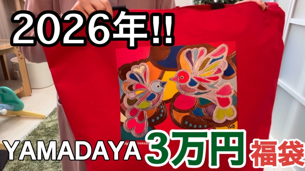 2026年ヤマダヤ3万円福袋🐴✨着こなせない物多めでした…💦