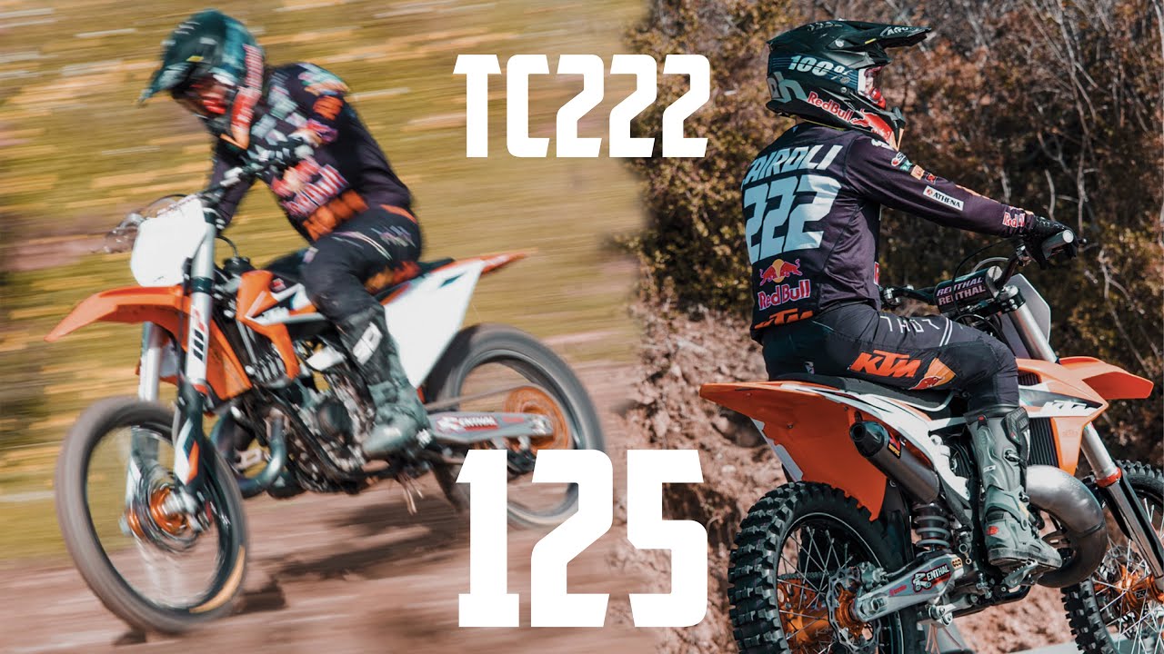 Tony Cairoli 222 riding 125 2 stroke RAW (no music)