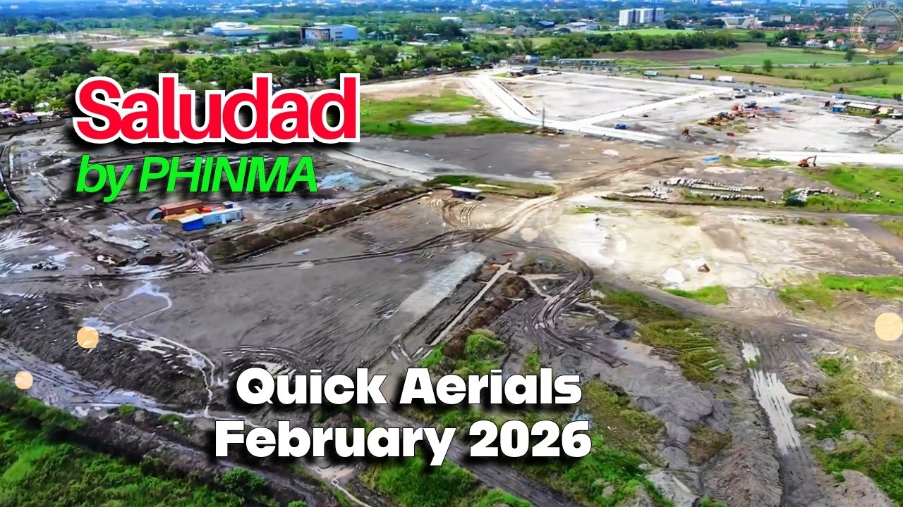 Saludad Township by PHINMA - February 2026 Aerials | Bacolod/Negros Construction Projects Update