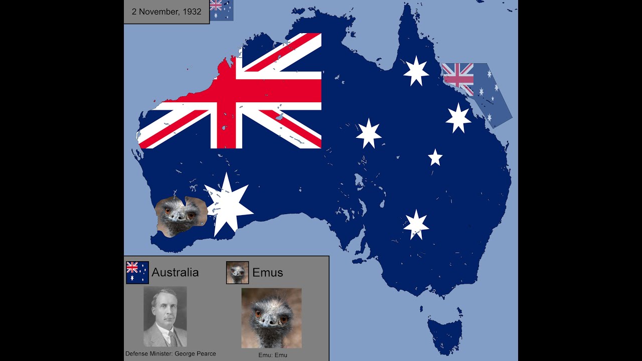 The Emu War with Flags: Every Day