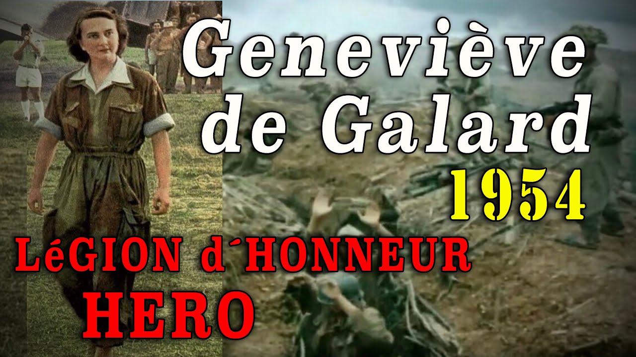 Geneviève de Galard, French 'Angel' of Dien Bien Phu - 1954  Légion d´honneur Hero