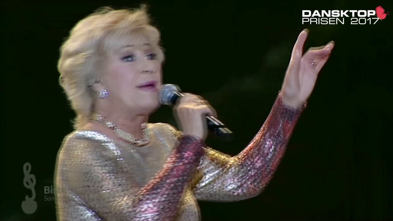 Dansktop Prisen 2017 - Birthe Kjær optræder