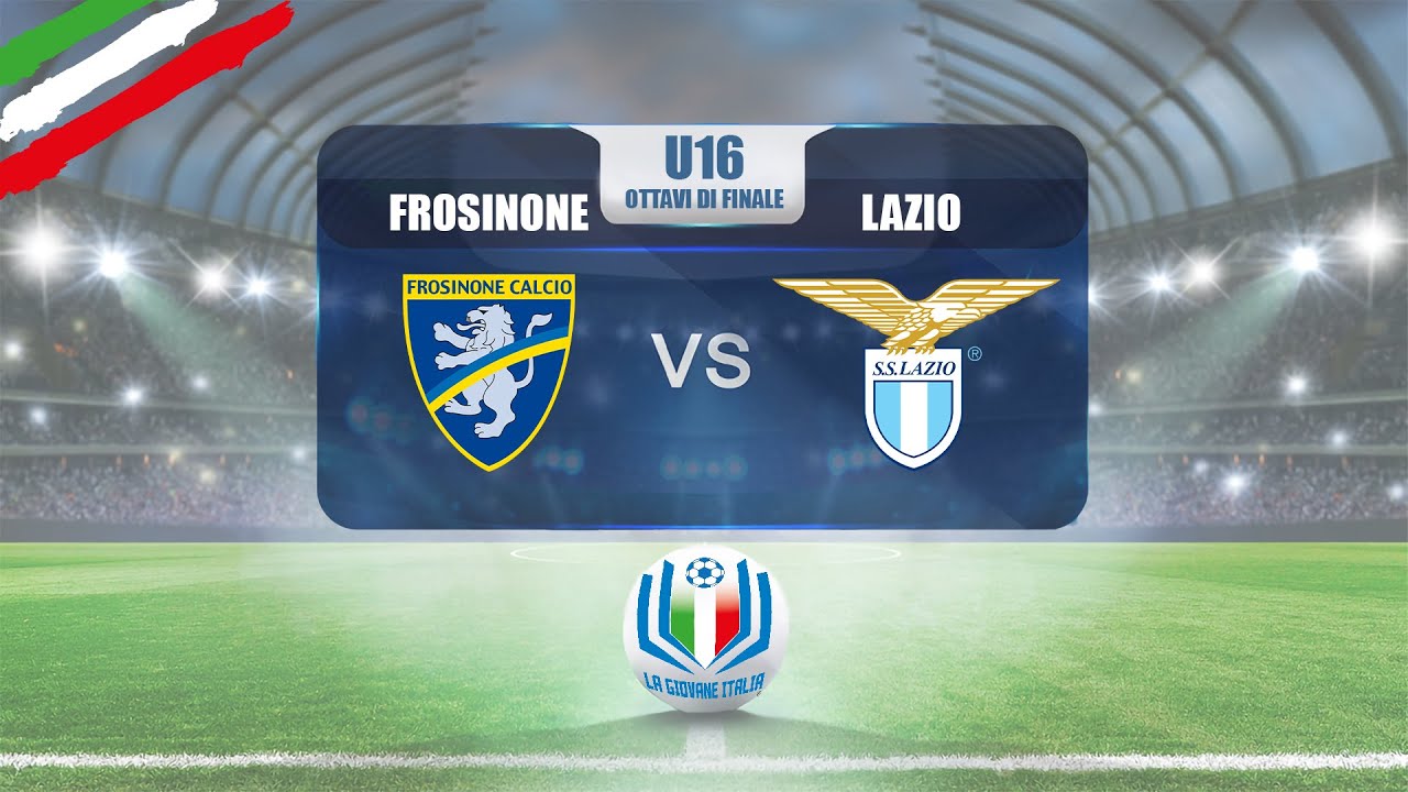 Highlights Frosinone-Lazio U16 A-B - Andata Ottavi di finale - stagione 2022-23
