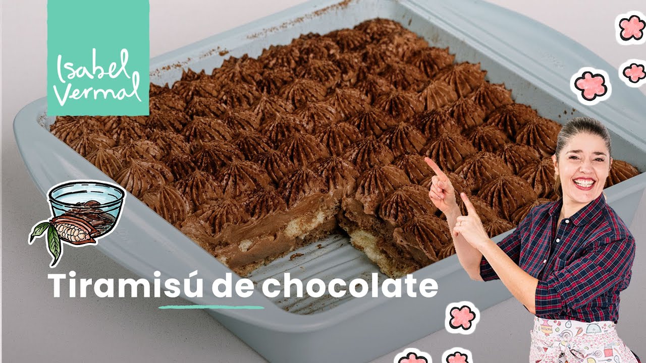 Tiramisú de chocolate