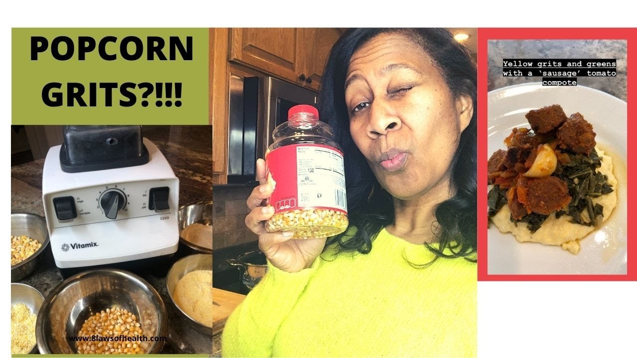How To Make Homemade Grits From Scratch, Using POPCORN Kernels!