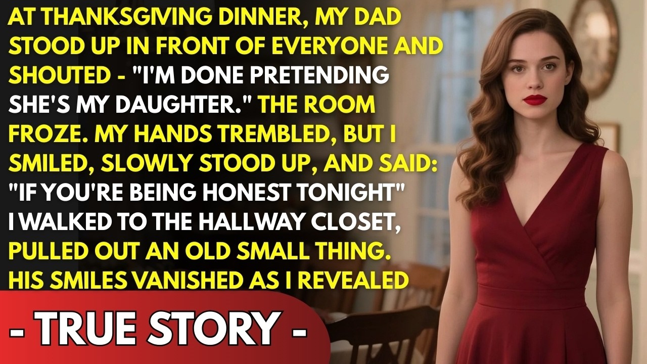She's Not My Daughter,  My Dad Announced At Thanksgiving—Then I Opened Grandma's Box