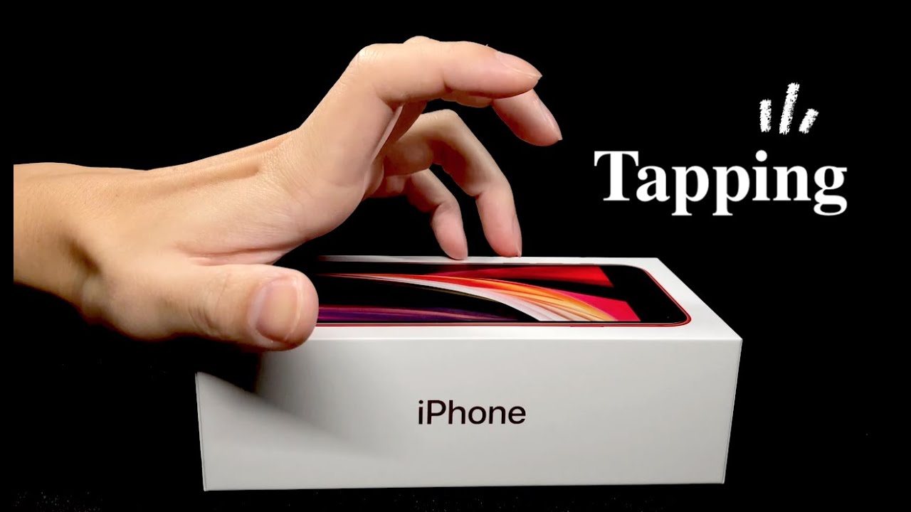 【ASMR】すっっごい落ち着く。寝落ちタッピング!! (iphoneの箱)　[囁き-Talking]
