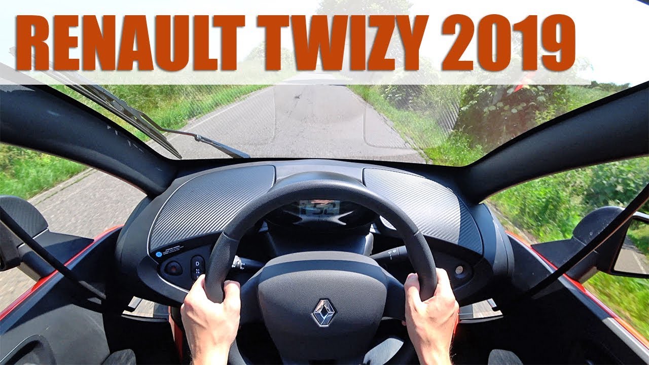 2019 Renault Twizy, 4K POV TEST: Nic pro introverty