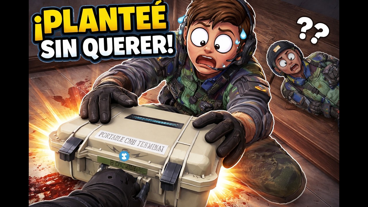 Quería Reanimar… y Planté el Sedax por Error 😳💣 | Rainbow Six Siege
