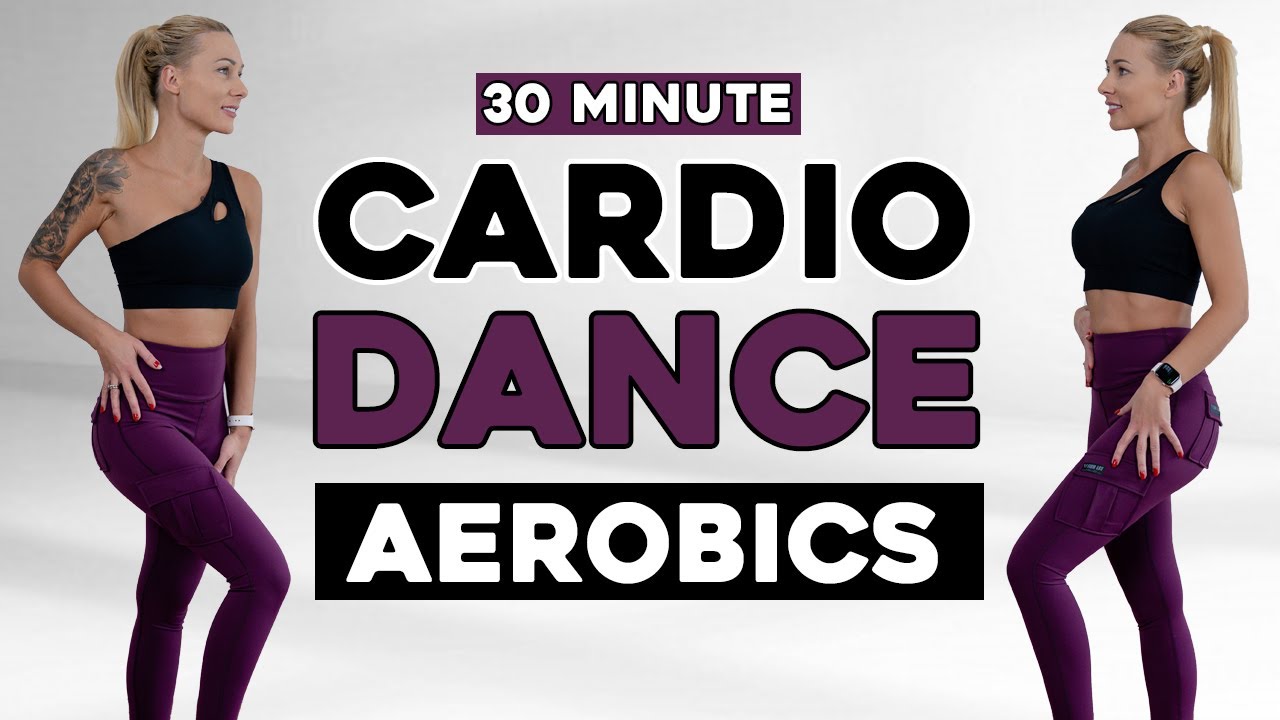 30 MIN DANCE TABATA CARDIO WORKOUT 🔥 Low Impact Aerobics for WEIGHT LOSS  KNEE FRIENDLY & NO JUMPING