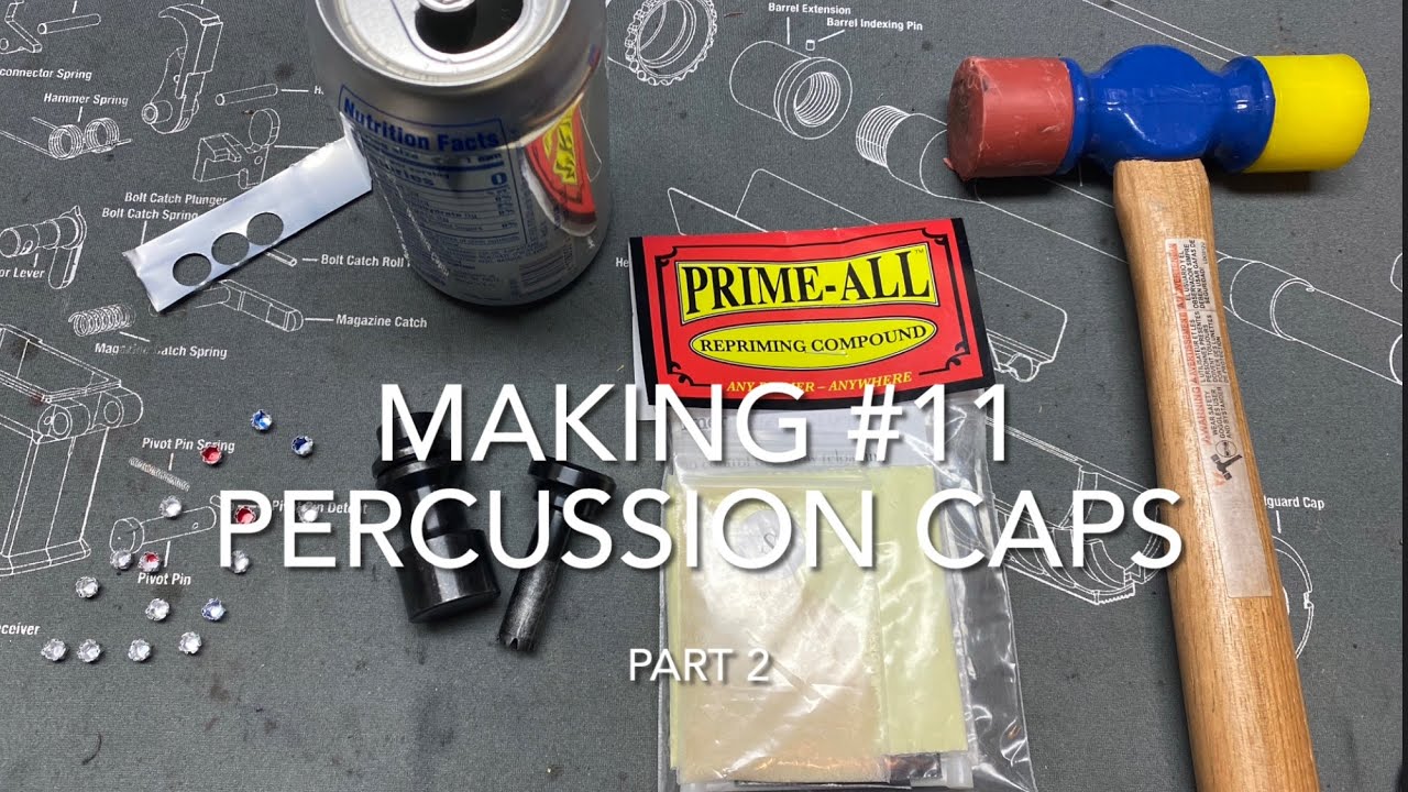 Making #11 Percussion Caps, Part 2