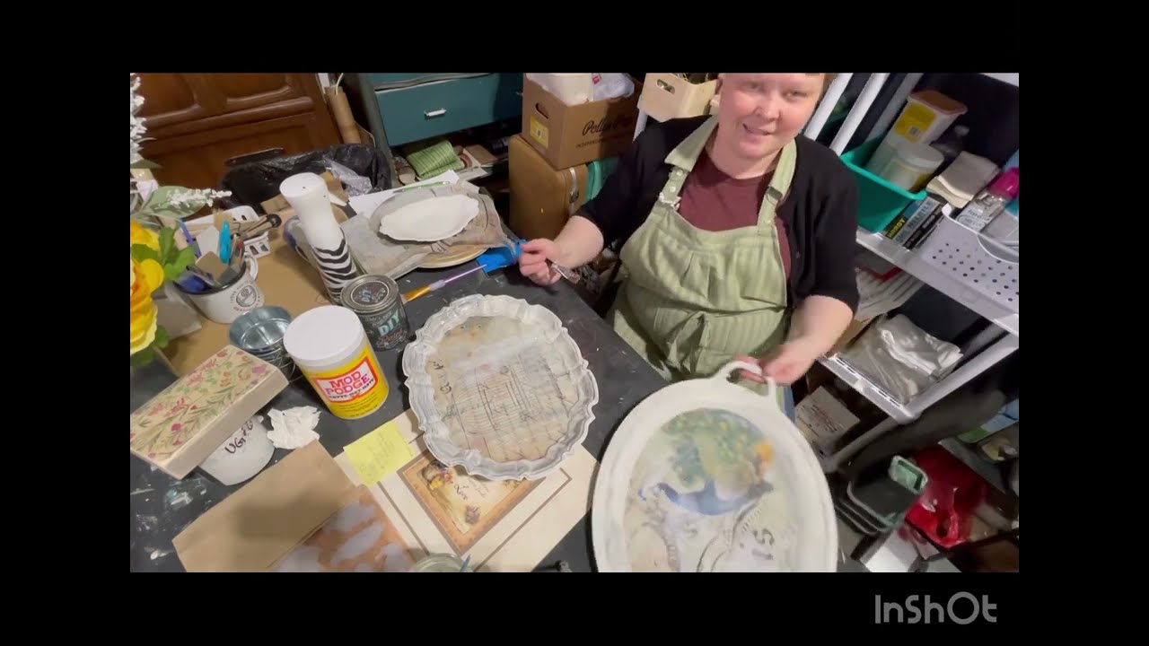 #diyproject - #upcycled Silver Plated Metal Serving Trays