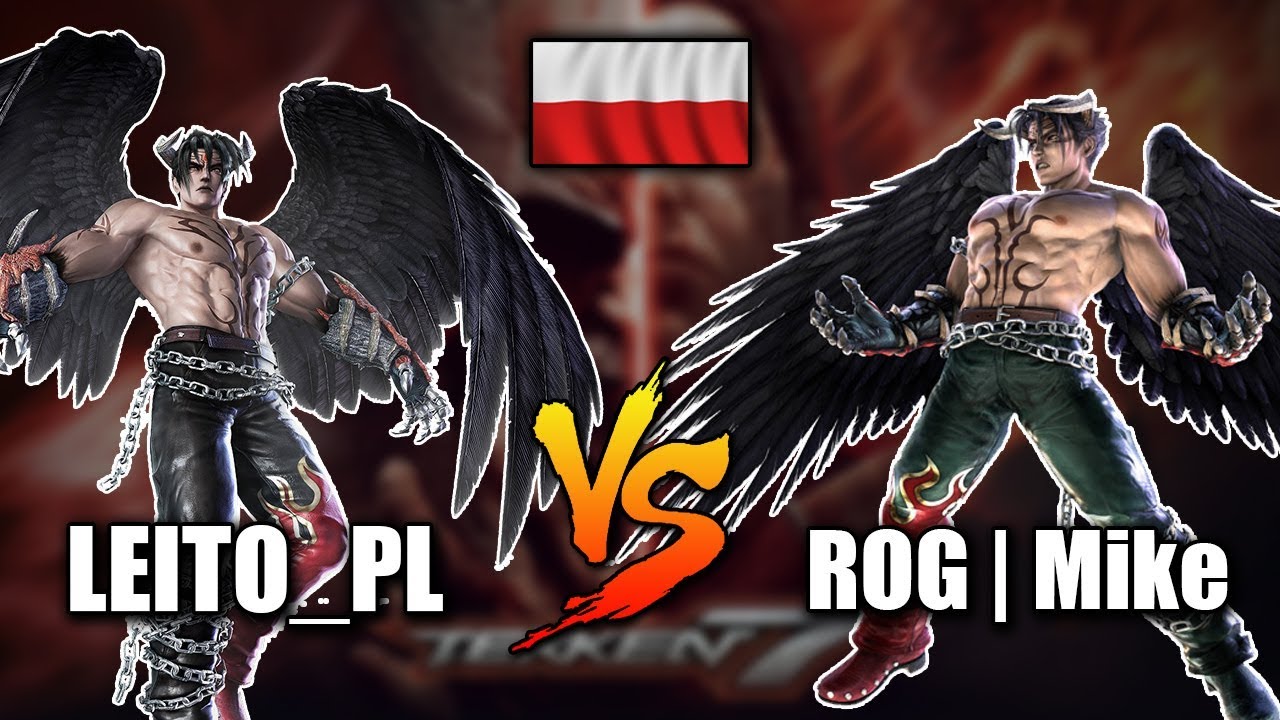 TEKKEN 7 - DEVIL JIN Mirror Match Leito_pl vs ROG | Mike