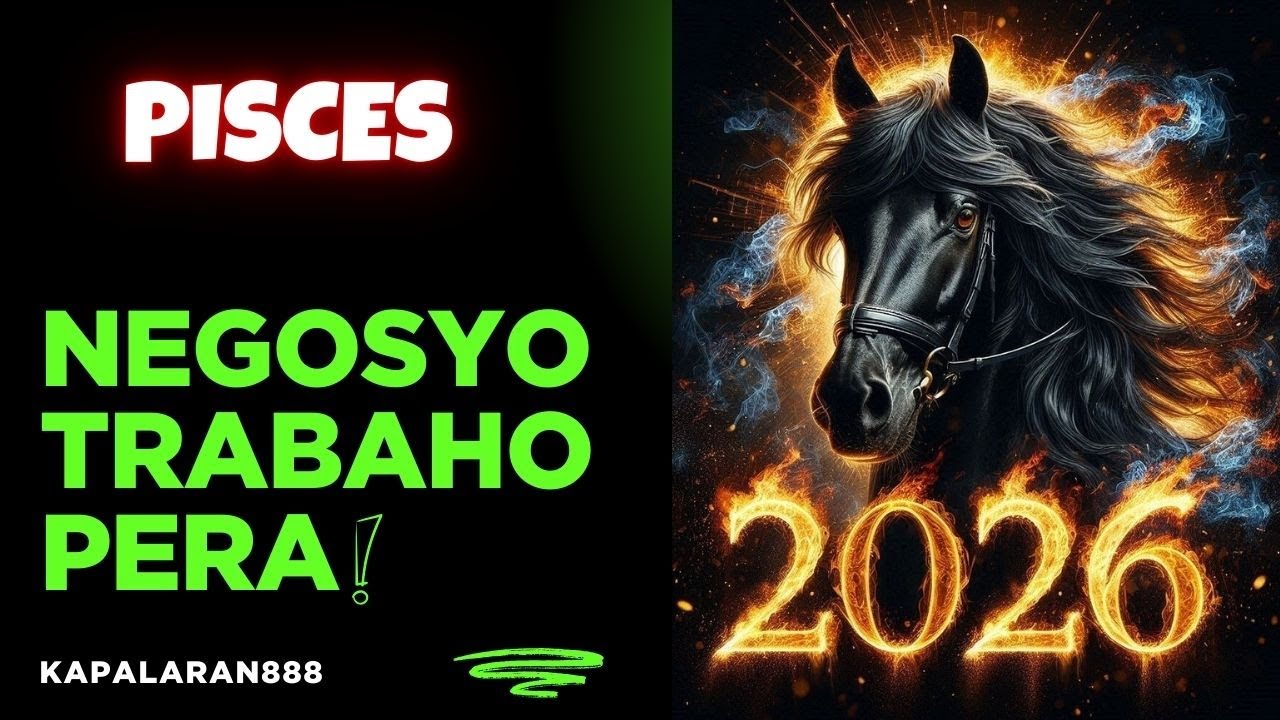 MIDAS TOUCH! MONEY IS FOLLOWING YOU! PISCES 2026 MONEY/CAREER YEARLY TAROT PREDICTIONS #KAPALARAN888