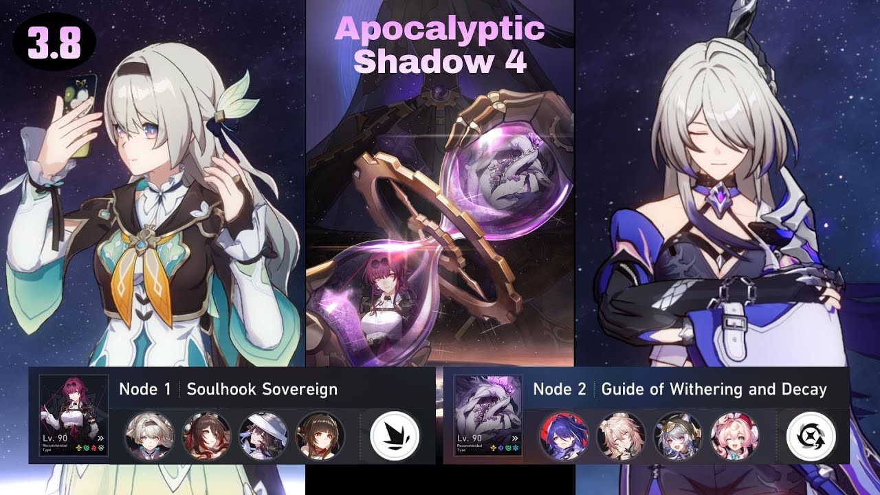 NEW Apocalyptic Shadow 4 | Firefly x The Dahlia & Acheron x Cipher | 3 Stars | Honkai: Star Rail 3.8