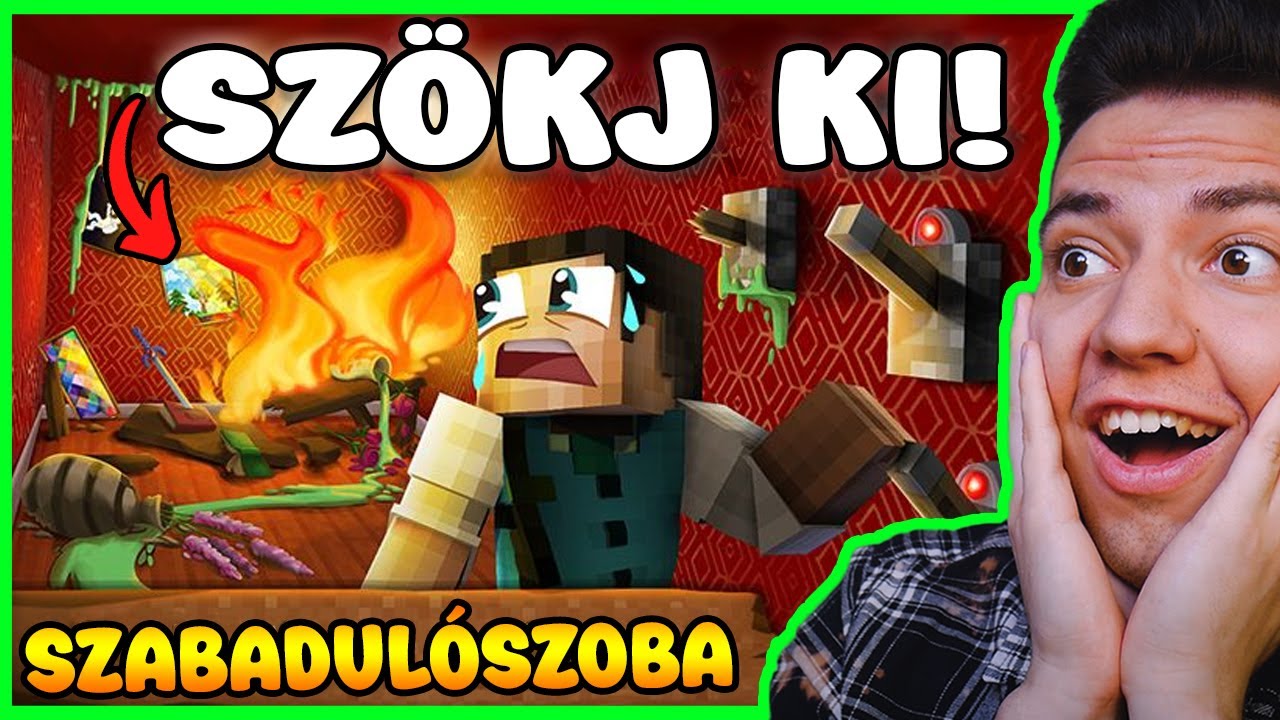 MINECRAFT, DE EGY SZABADULÓSZOBÁBÓL KELL MEGSZÖKNÖM! / NEKED SIKERÜLNE KIJUTNI IDŐBEN?