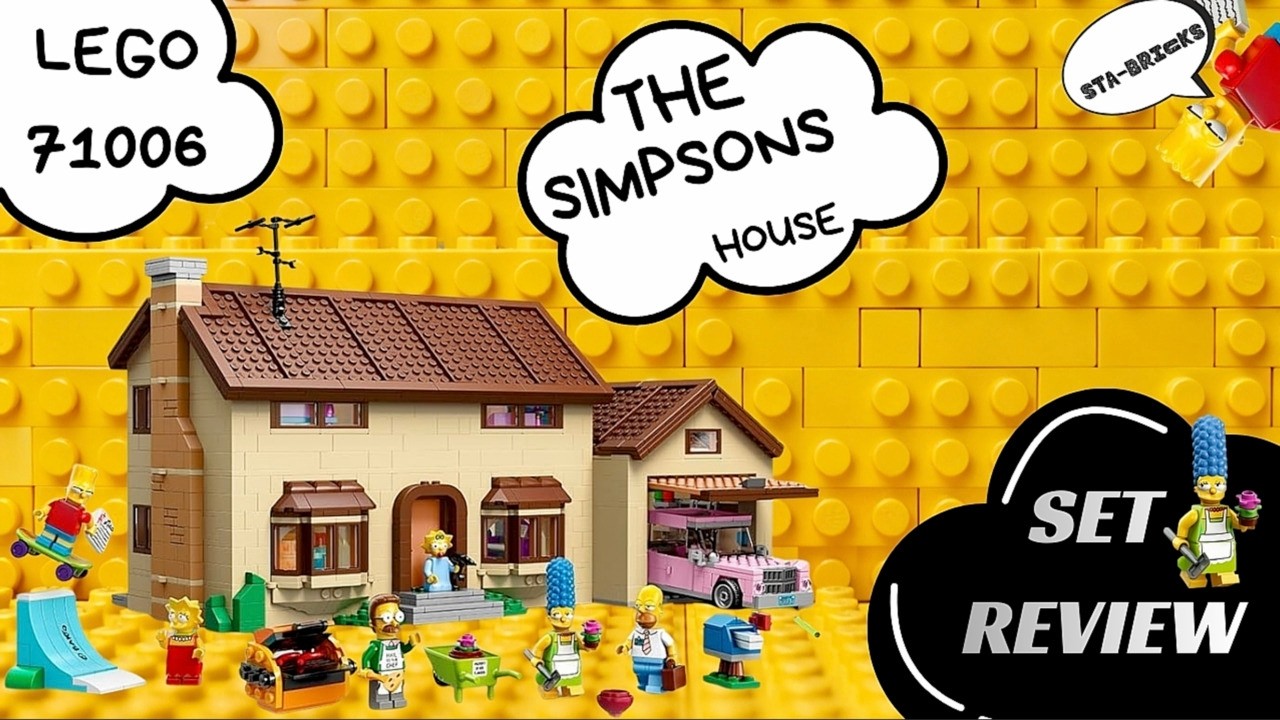 Is it worth the price? LEGO 71006 ,,The Simpsons House'' Set Review -STA Bricks