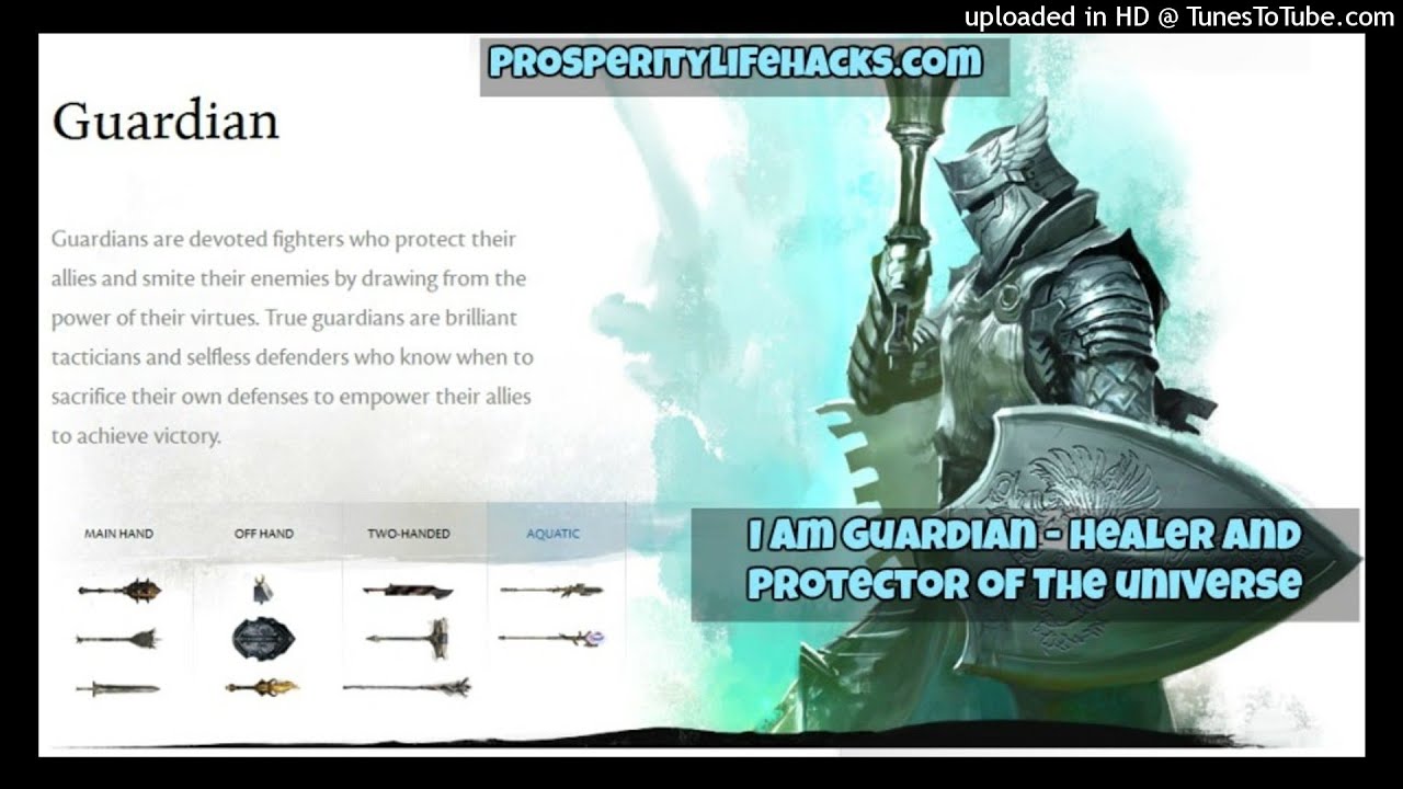 Affirmations - I Am Guardian - Heal,Protect, and Spread Positive Energy To Others