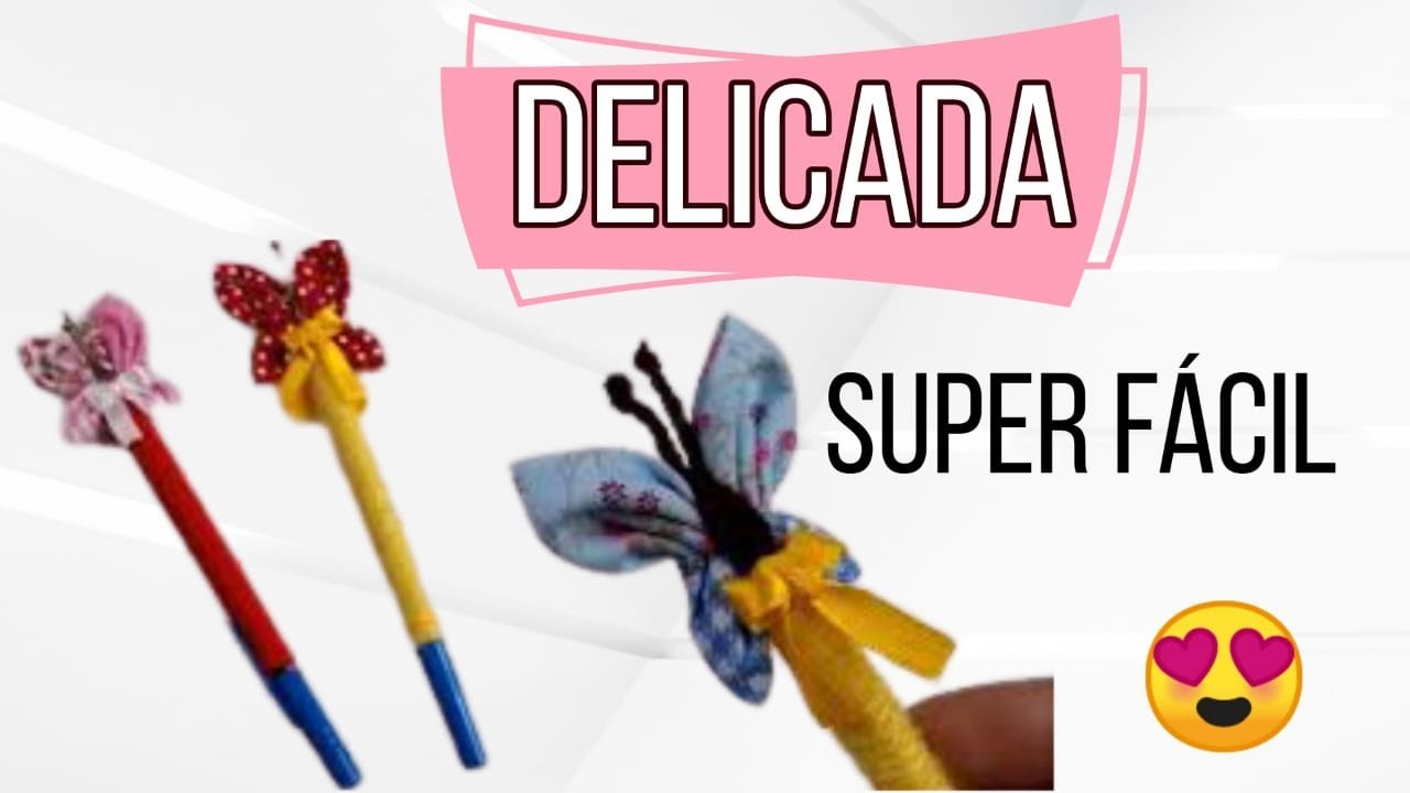 Caneta decorada Djanilda Ferreira Artesã