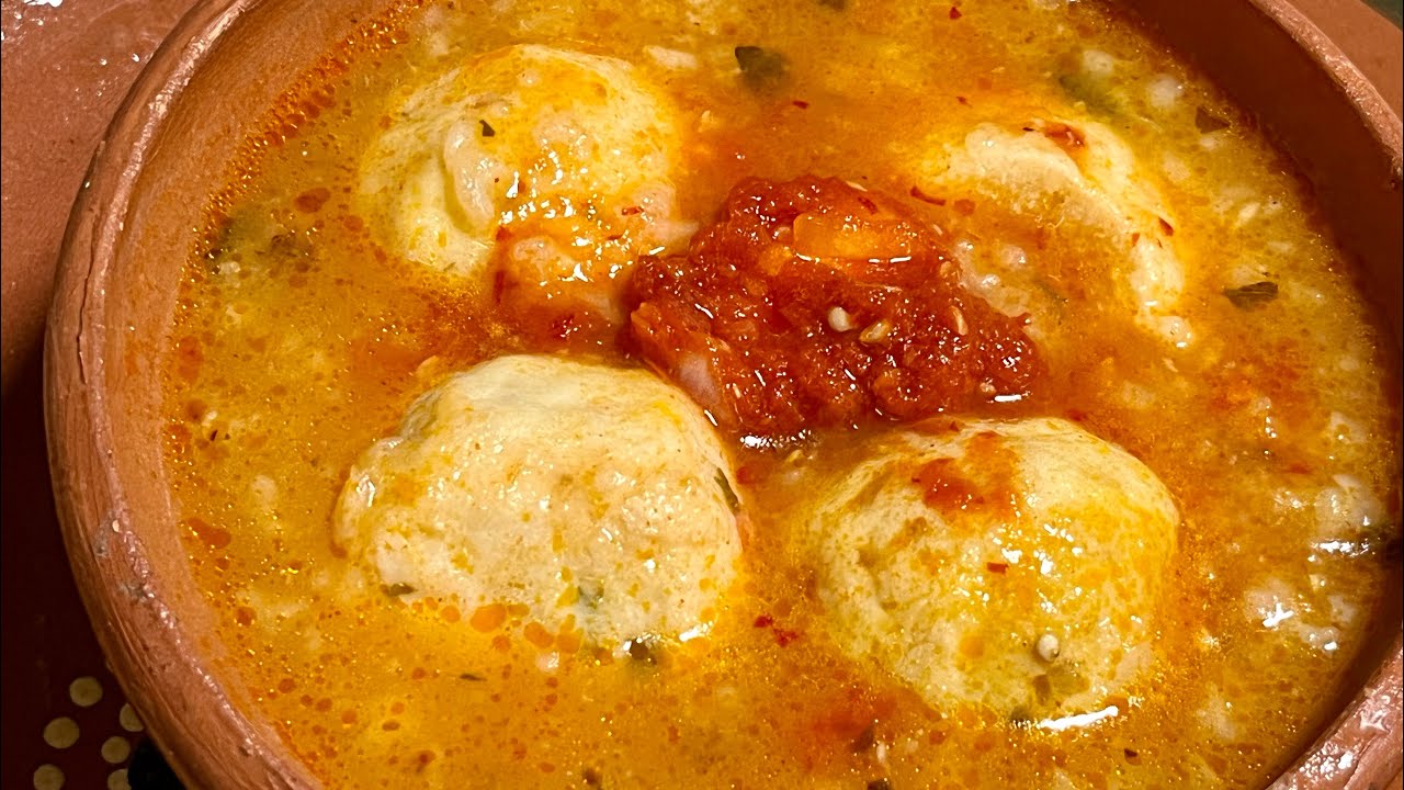 ALBÓNDIGAS DE MASA CON POLLO‼️