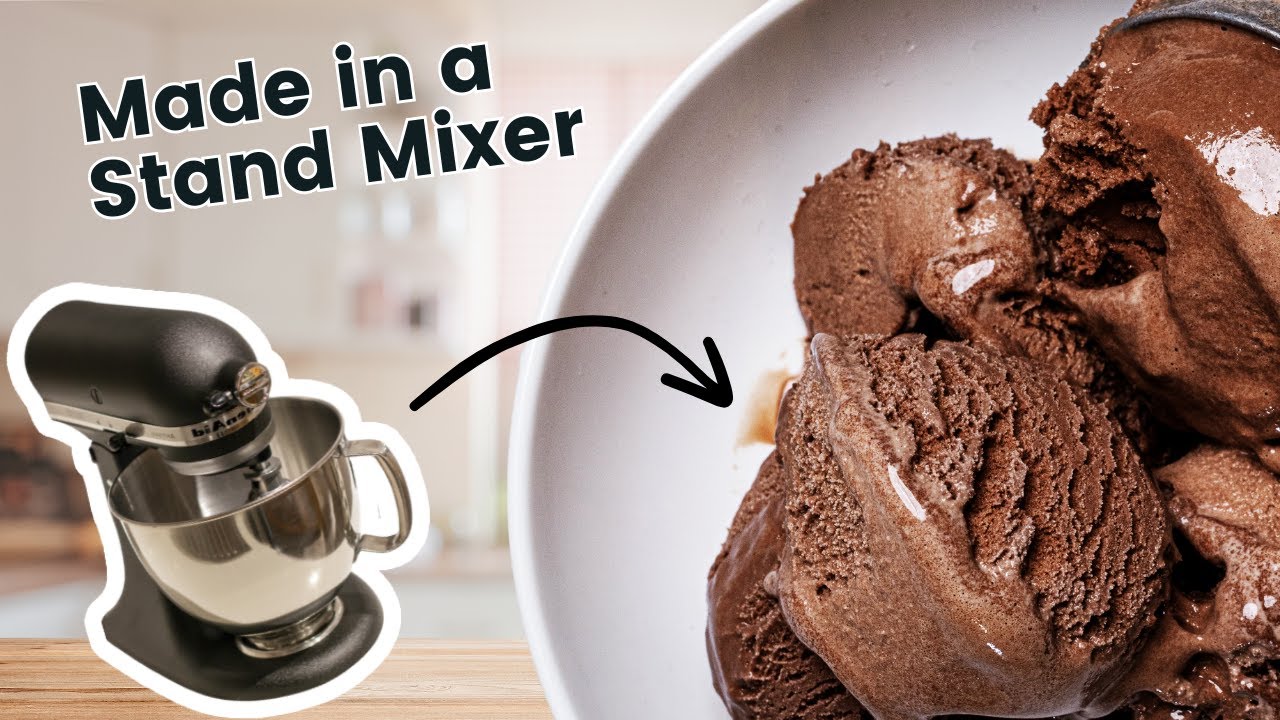 How to Make Chocolate Ice Cream with KitchenAid