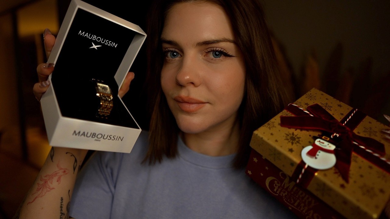 ASMR | mes cadeaux de Noël 2025 ✨ (j’ai été gâtée hihi)