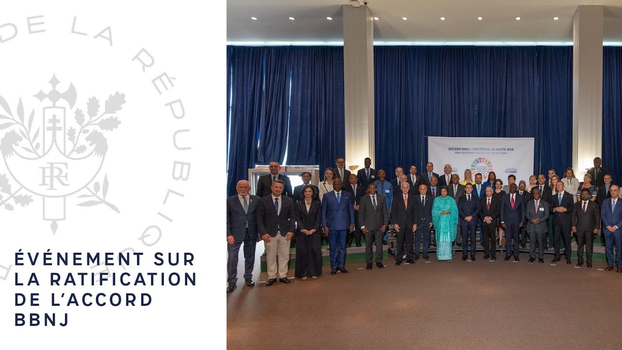 Événement sur la ratification de l’accord Biodiversity Beyond National Jurisdiction dit BBNJ.
