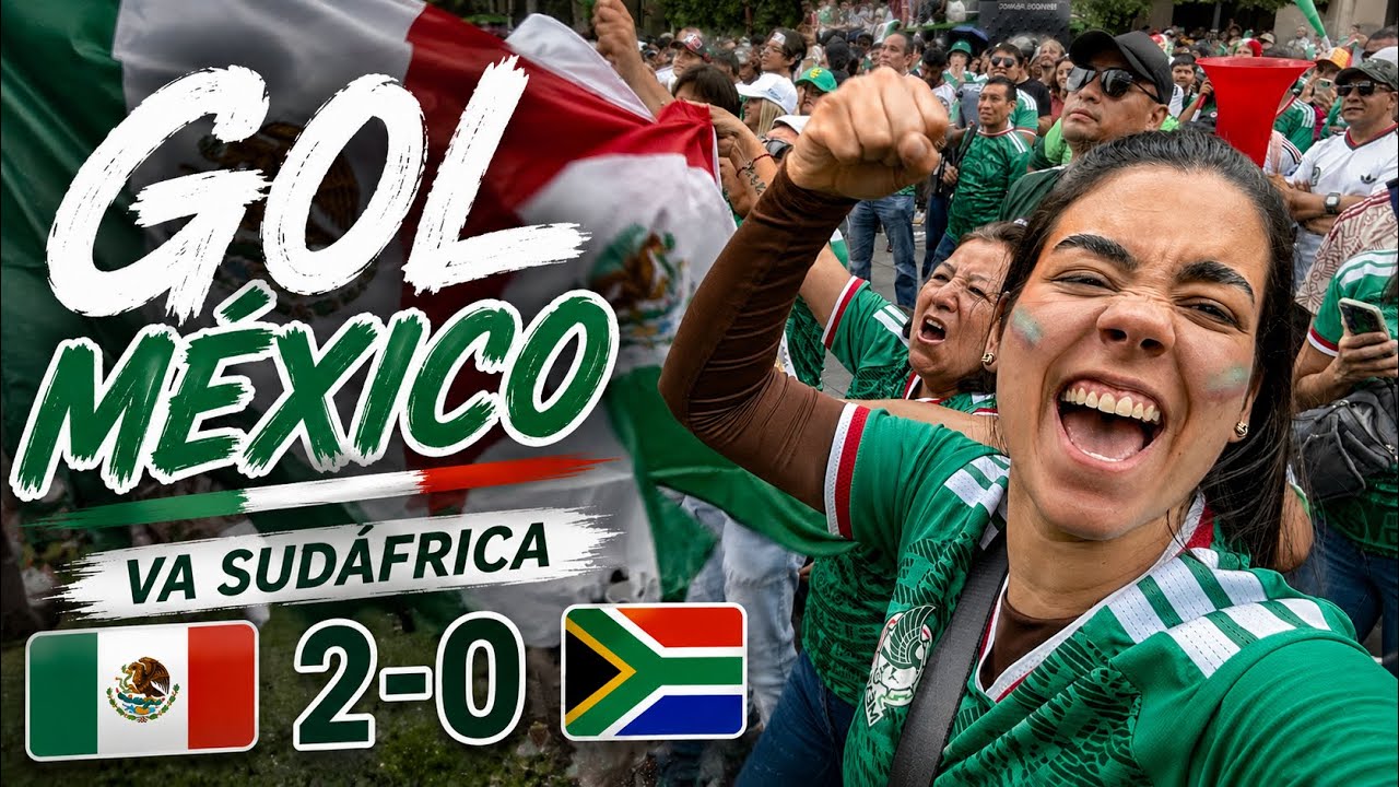 ⚽️As&iacute; se vivio M&eacute;xico🇲🇽vs Sud&aacute;frica🇿🇦|MUNDIAL 2026 |Partido Inagural en CDMX| Copa de la FIFA 2026