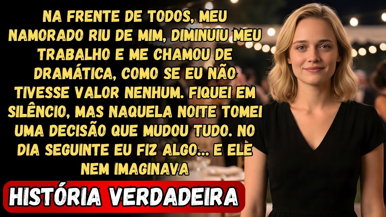 Meu Namorado Me Humilhou No Jantar… Então Eu Fiz Algo Impensável