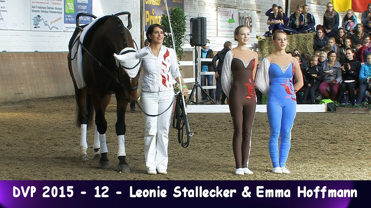 Leonie Stallecker & Emma Hoffmann - 12 - Deutscher Voltigierpokal Hohenhameln 2015