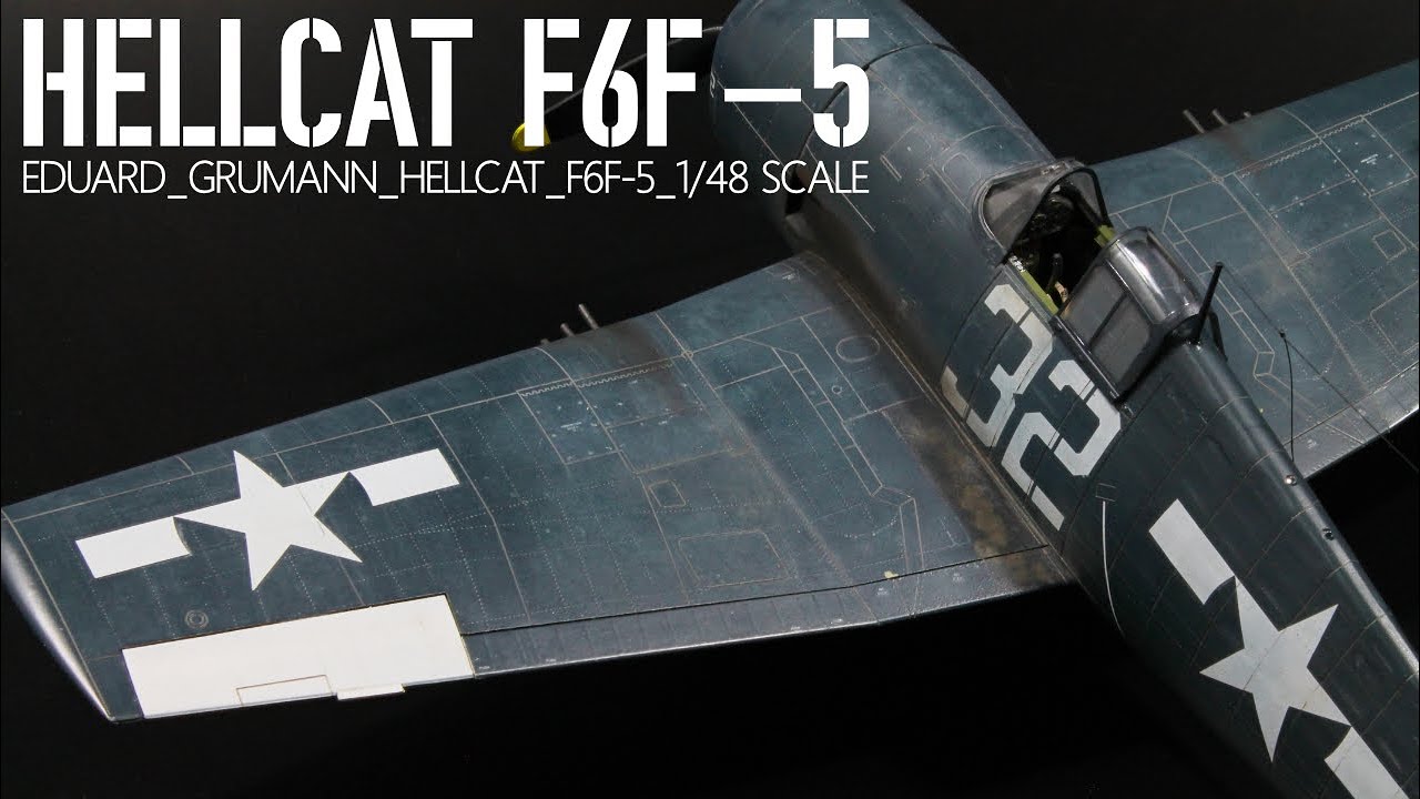 Hellcat F6F-5 1/48 | The Inner Nerd