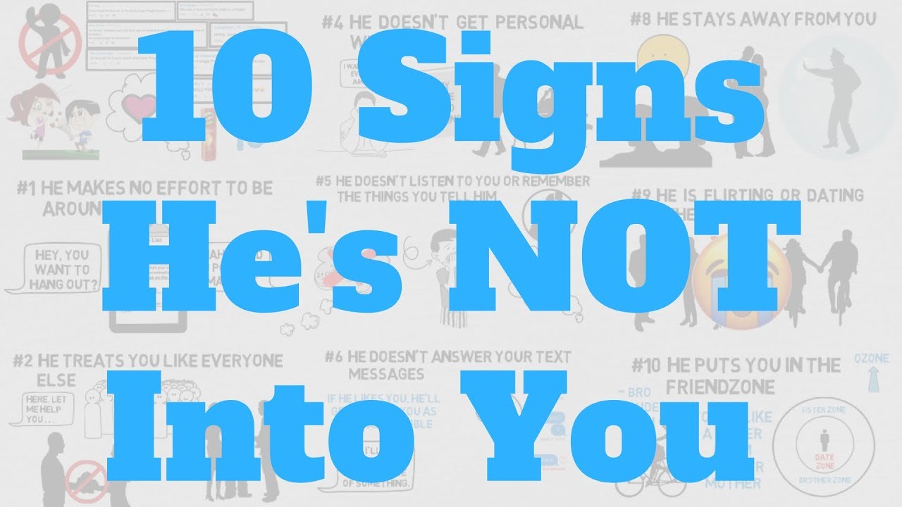 How To Tell If A Guy Doesn't Like You