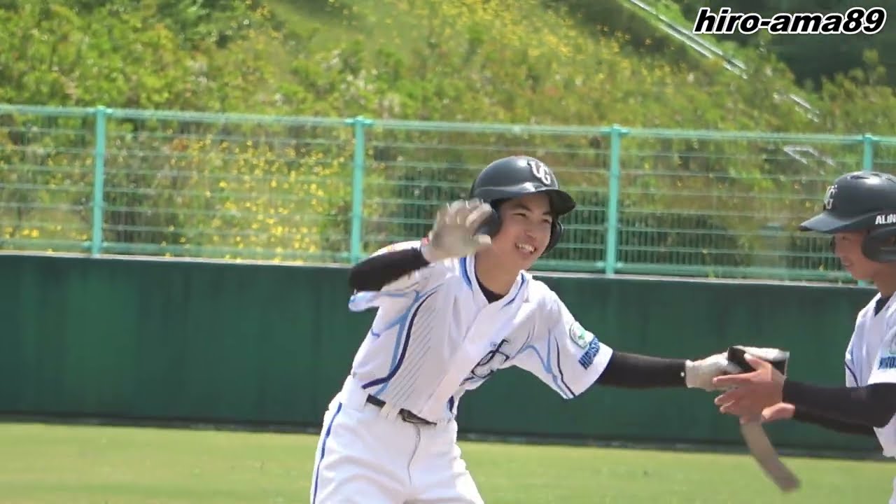 《中学硬式》【ダイジェスト】　グラスラヤング東広島  対  ヤングＵＧ広島　《第３２回ヤングリーグ選手権・広島支部予選》