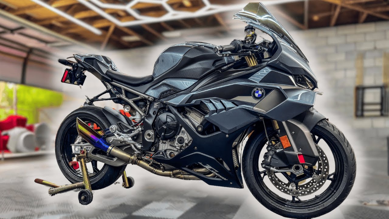 My Buddy Let Me Borrow His 2025 BMW S1000RR... SO I MODIFIED IT!!