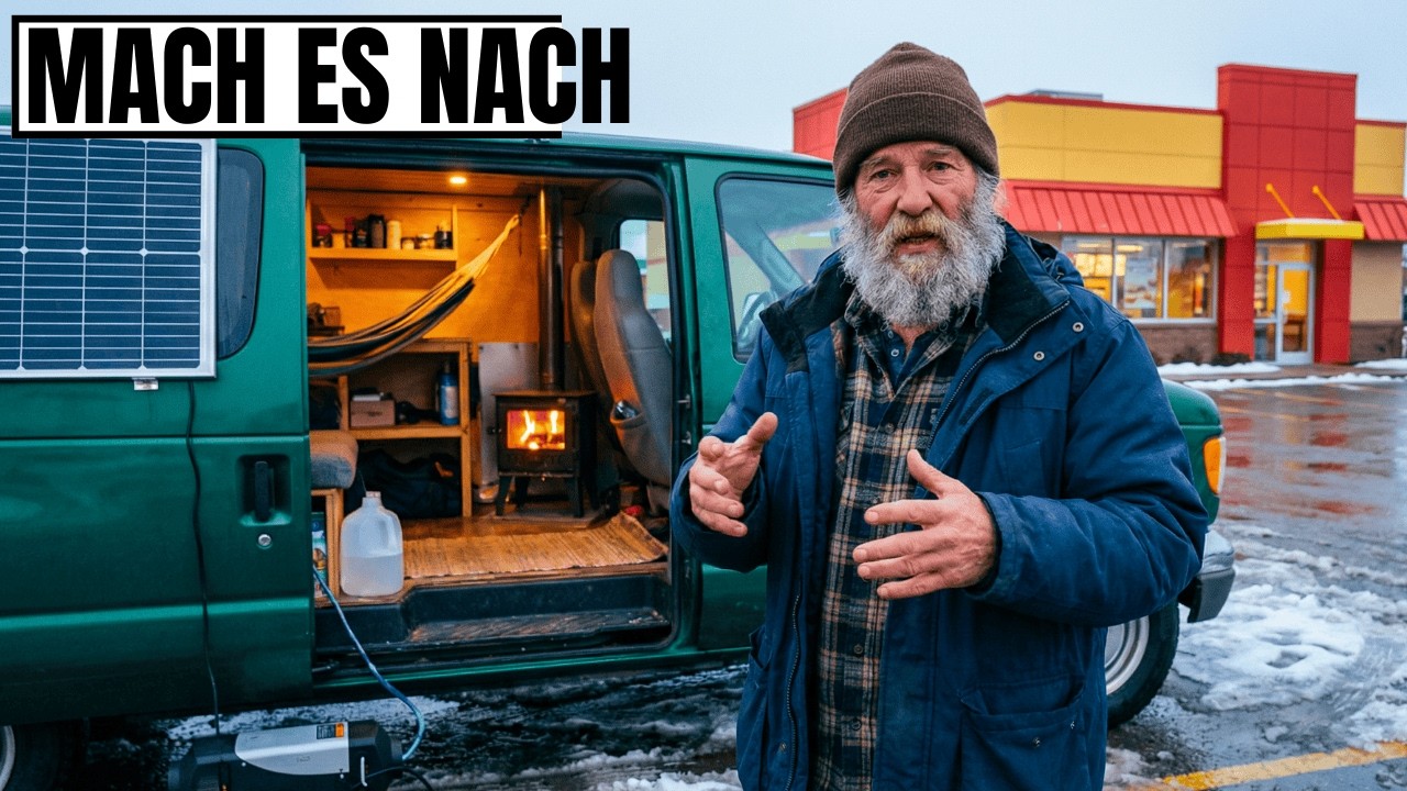 10 Tricks, um ohne Wohnung im Van zu leben: Heizung und Strom KOSTENLOS