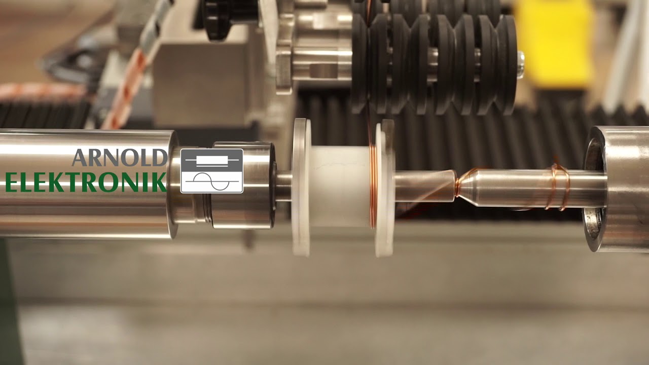 Arnold Elektronik neuartige Wickelmaschine f&uuml;r Feinstdr&auml;hte