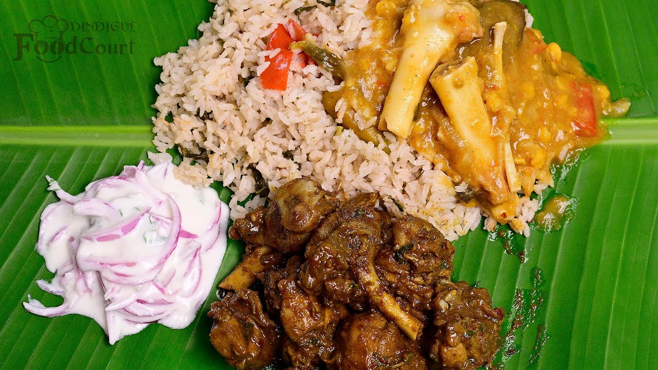 Coconut Milk Rice/ Mutton Dalcha/ Chicken Fry/ Non Veg Lunch Combo