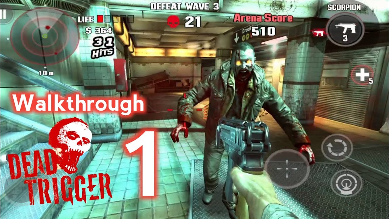 Dead Trigger Gameplay Walkthrough Part 1 🎮🧟&zwj;♂️  | Surviving the Zombie Apocalypse!