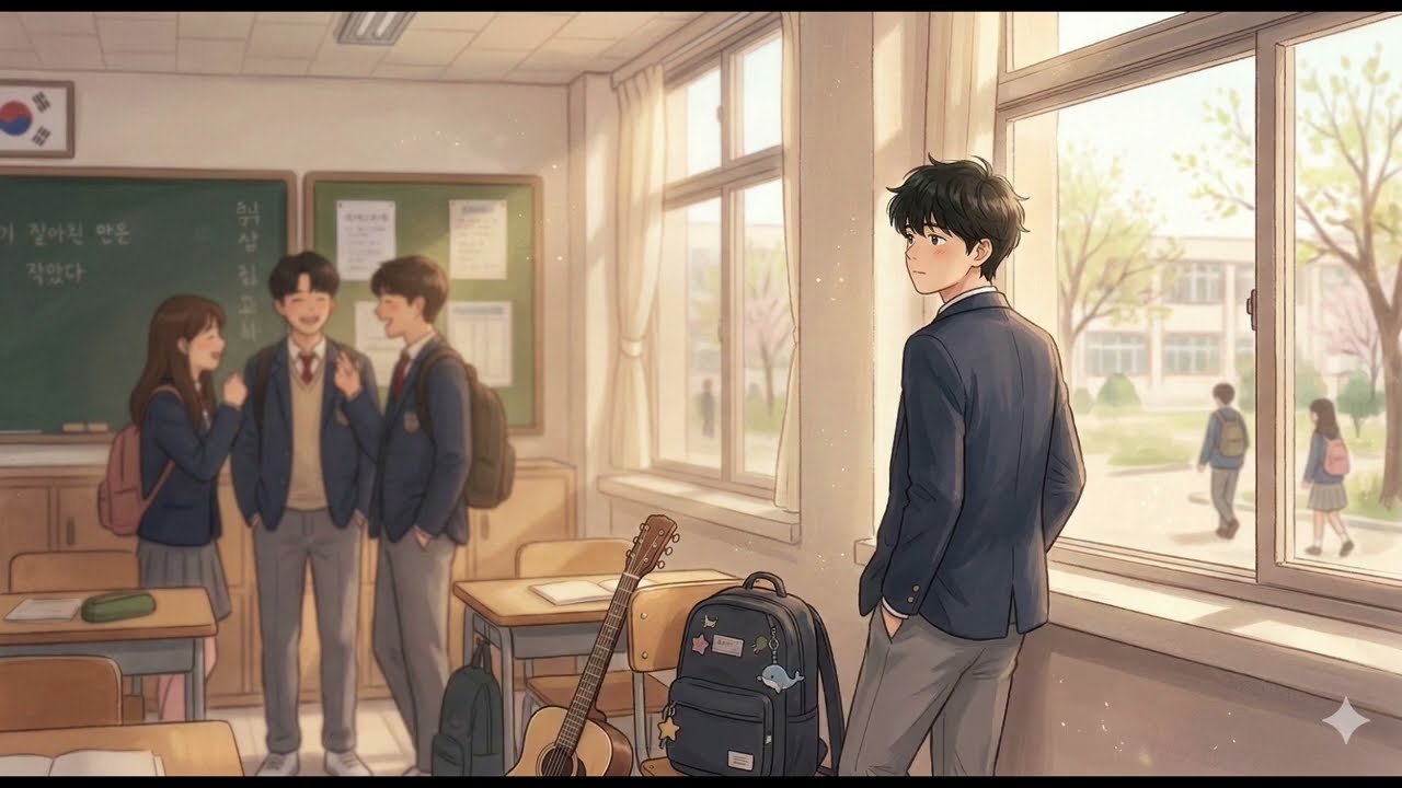 긴장으로 토할 것 같은 새학기🥲 [안녕? 안녕!] 모든 '안녕'이 힘겨운 우리들에게!  #새학기 #adhd  #안녕 #용기 #신학기공포증 #acousticpop #플레이리스트