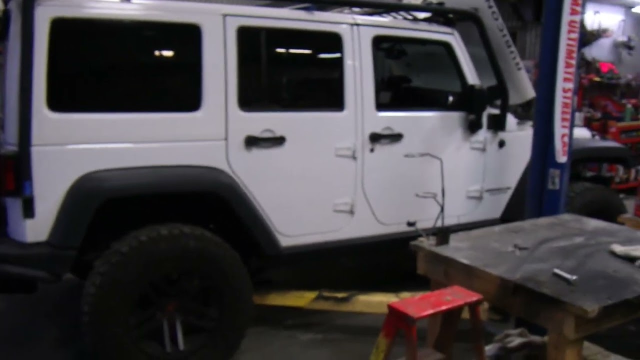 Jeep Jk gets a r2.8 cummins diesel