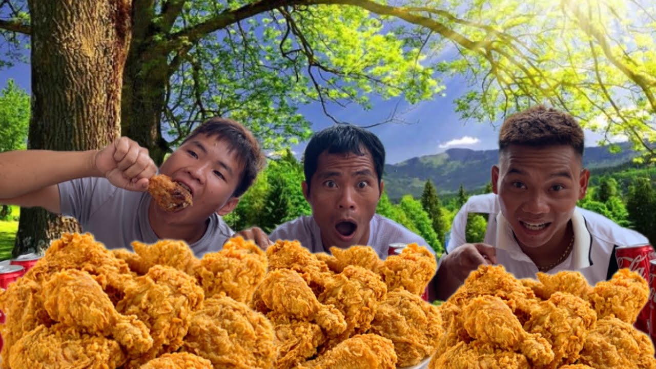 Một triệu đồng cho người chiến thắng trong cuộc thi ăn đùi gà KFC