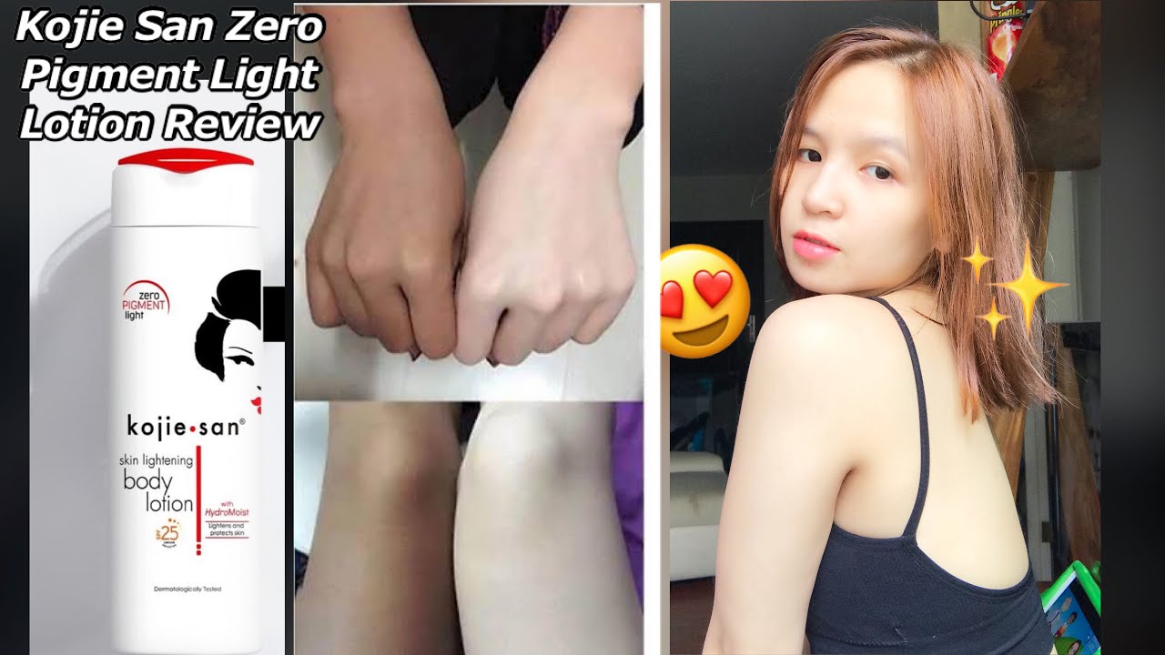 NEW KOJIE SAN ZERO PIGMENT LIGHT LOTION WITH SPF 25 REVIEW! Maganda ba talaga?!