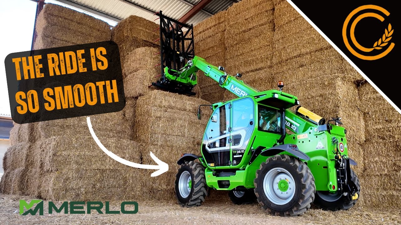 Is THIS the most COMFORTABLE telehandler on the MARKET? | Merlo 38.10