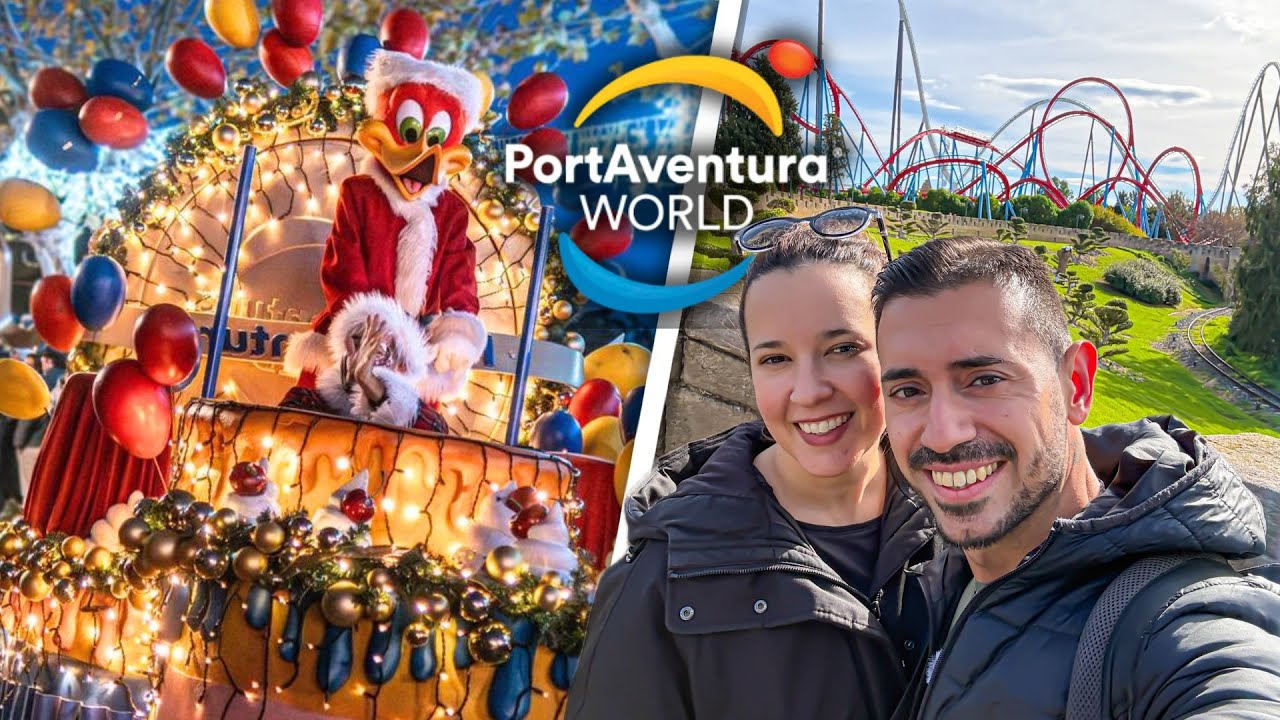 ¡Magia y Montañas Rusas! ✨ NAVIDAD PORTAVENTURA 2025 Vlog Día 2