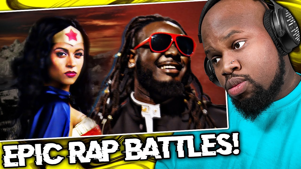 T-PAIN MAKE A SONG WITH ME | Wonder Woman vs Stevie Wonder. Epic Rap Battles of History [REACTION]