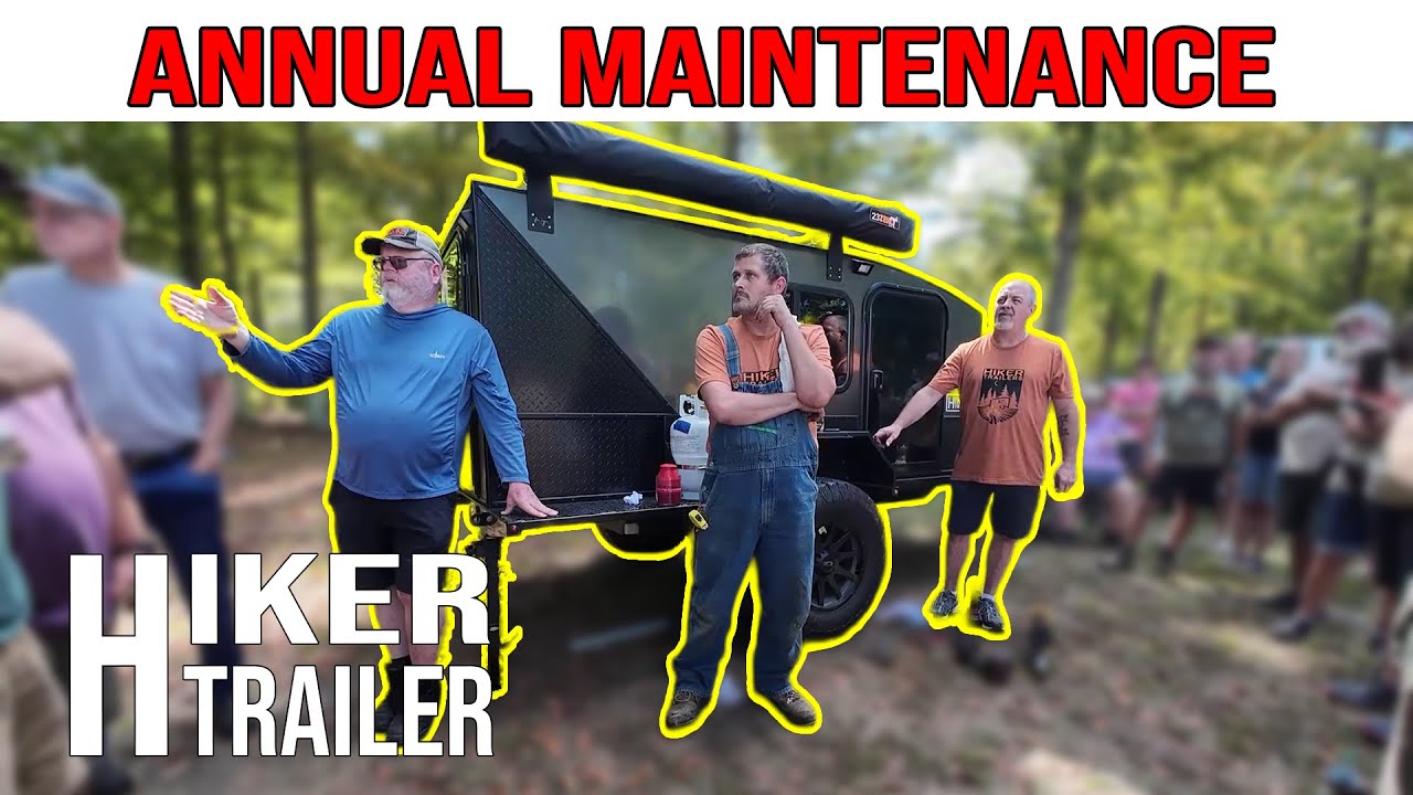 Делайте эти вещи каждый год | Ежегодное обслуживание #hikertrailer