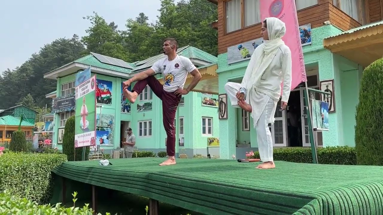 International | Yoga Day | 21 june 2025 | JIM&WS | Pahalgam