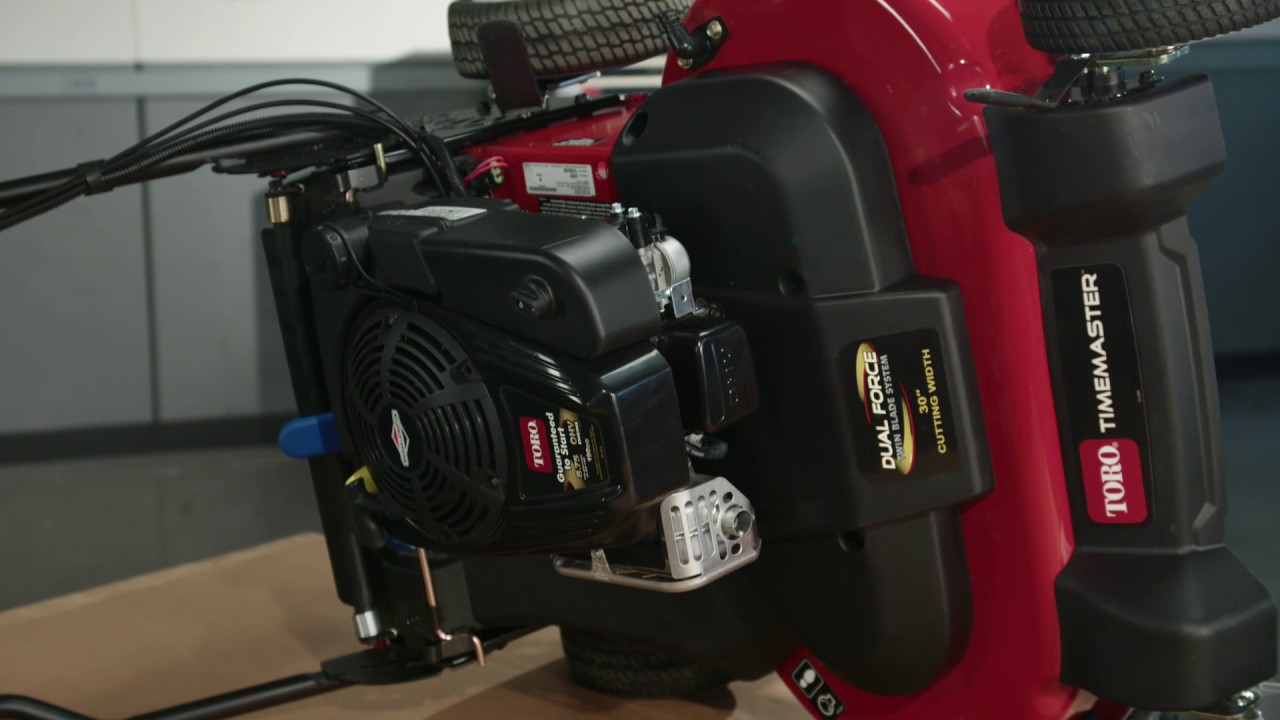 How to Change the Drive Belt on your Toro TimeMaster®  Lawn Mower