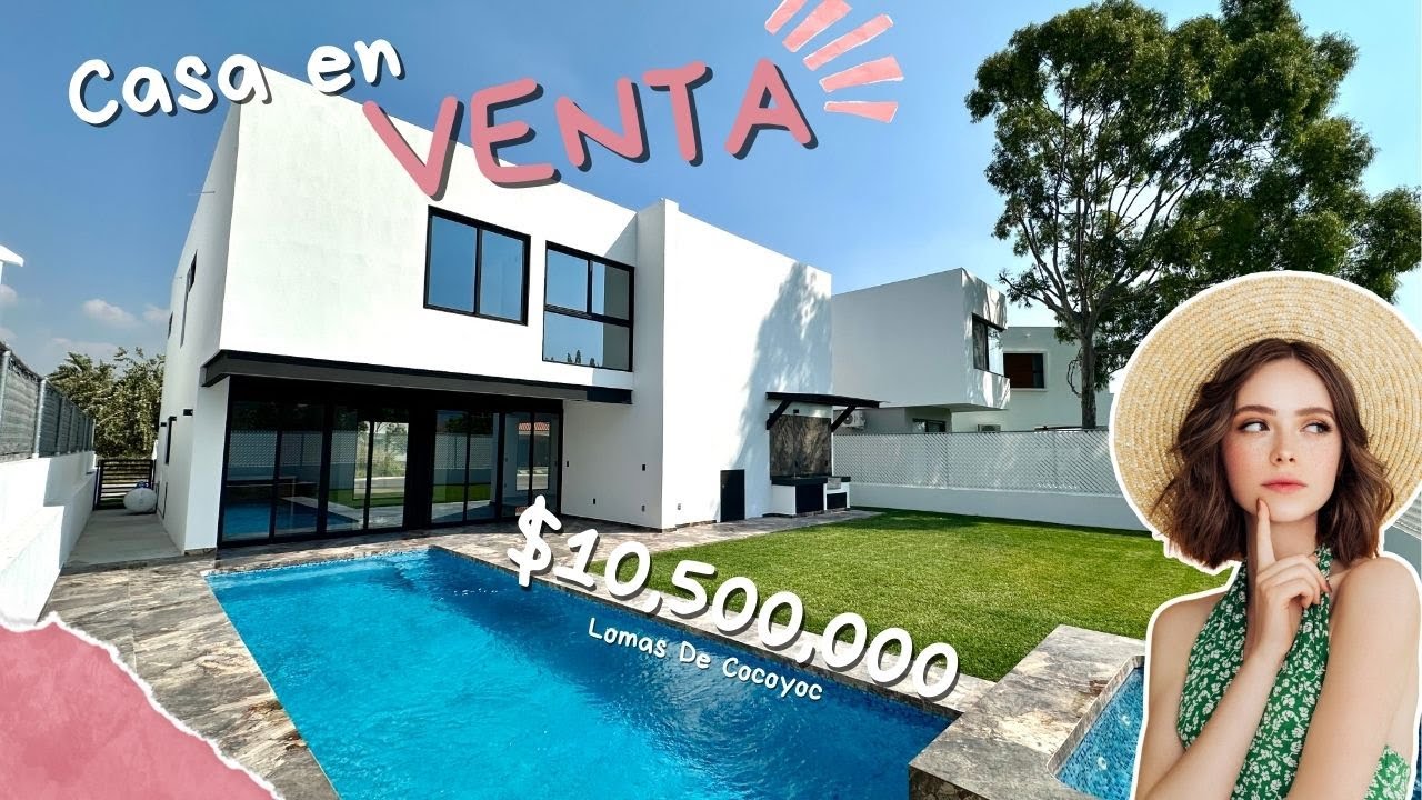 Bonita casa en venta | $10,500,000 | Lomas de Cocoyoc